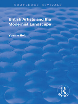 cover image of British Artists and the Modernist Landscape